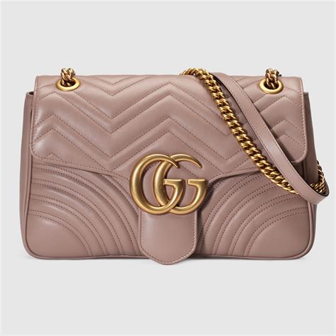 gucci medium marmont nude|Gucci GG Marmont .